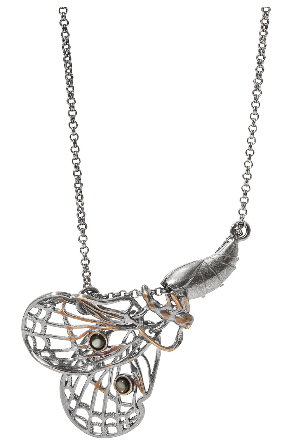 Женское серебряное колье бабочка MIDGARD PARIS купить в интернет-магазинеЦУМ, арт. 5707